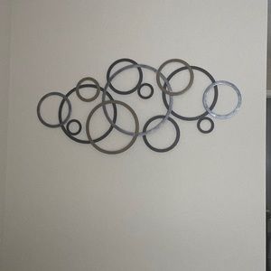 Metal Circle Art Decor